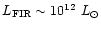 $L_{\rm
FIR}\sim10^{12}~{L}_{\odot}$