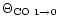$\Theta_{\rm CO~1\rightarrow0}$