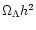 $\Omega_\Lambda h^2$