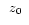 $\~ \mbox{$\space z_{0} $ }$