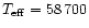 $T_{\rm eff} = 58\,700$