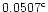 $\rm0.0507^{c}$