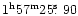 $\rm 1^{h} 57^{m} 25 \hbox{$.\!\!^{\rm s}$ }90$