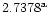 $\rm 2.7378^{a}$