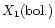 $X_{1}{\rm (bol.)}$