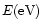 $E ({\rm eV})$