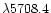 $\lambda 5708.4$