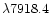 $\lambda 7918.4$