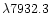 $\lambda 7932.3$