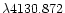 $\lambda 4130.872$