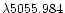 $\lambda 5055.984$