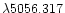 $\lambda 5056.317$