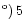 $^{\rm o} )\,5$