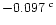 $-0.097\;^c$