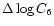 $\Delta \log C_6$