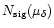 $N_{\rm sig}(\mu_{\delta})$