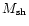 $M_{\rm sh}$