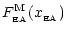 $\displaystyle F^{\rm M}_{\rm _{\rm EA}}(x_{\rm _{\rm EA}})$