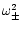 $\omega _{\pm }^2$