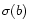 $\sigma(b)$