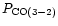 $P_{\rm CO(3-2)}$
