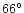 $66^{\circ}$
