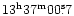 $13^{\rm h}37^{\rm m}00^{\rm s}\!\!.7$