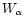 $W_{\alpha}$