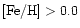 ${\rm [Fe/H]}>0.0$