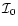 ${\cal I}_0$