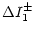 $\displaystyle \Delta I_1^\pm$