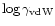 $\log \gamma_{\rm vdW}$