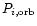 $P_{i,\rm orb}$