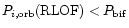$P_{i,\rm orb}({\rm RLOF})<P_{\rm bif}$
