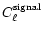 $C_{\ell}^{\rm signal}$