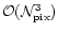 $\mathcal{O}(\mathcal{N}_{\rm pix}^3)$