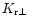 $K_{{\rm r}\perp}$