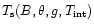 $T_{\rm s}(B,\theta,g,T_{\rm int})$