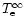 $T_{\rm e}^\infty $