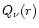 $Q_\nu(r)$