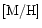 ${\rm [M/H]}$