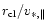 $r_{\rm cl}/v_{\ast,
\parallel}$
