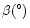$\beta (^\circ)$