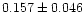 $0.157\pm0.046$