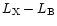 $L_{\rm X}-L_{\rm B}$