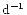 ${\rm d}^{-1}$