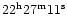$22^{\rm h} 27^{\rm m} 11^{\rm s}$