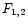 $F_{\rm 1,2}$