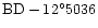 ${\rm BD-12^\circ5036}$
