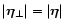 $\vert\vec\eta_{\perp}\vert=\vert\vec\eta\vert$